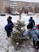 Целевая прогулка "Зима в городе", группа "Непоседы"