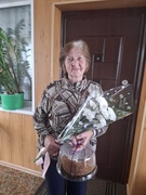 Поздравление Ветерана педагогического труда Кабкову Г.М. с юбилеем