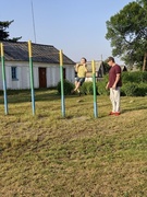 Вечерняя спортивная площадка