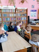 24.09.2024 - урок-экскурсия «Здравствуй, здравствуй, Книжкин дом!» в городской библиотеке №2  для учащихся 1 «А» класса