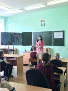 Тематический урок безопасности с представителями РОЧС