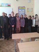 21.04.2022 Урок Памяці, прысвечаны 77-годдзю Перамогі ў ВАВ "Нам гэты свет завешчана берагчы" з запрашэннем ветэрана працы Хамца М.М.