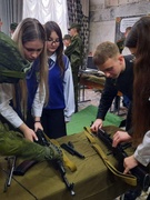 Участие в областной военно-патриотической профориентационной акции «Готовы Родине служить!».