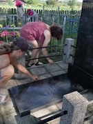 В рамках акции "Мы этой памяти верны" волонтерами были убраны места воинских захоронений