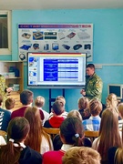 19 октября прошла профориентационная встреча учащихся 8-11 классов с представителями пограничной службы Республики Беларус