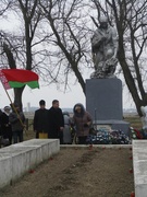 Митинг-реквием "Не смолкнет в памяти нашей ваших сердец колокольный звон" в д. Партизанская, приуроченный к 75-летию Хатынской трагедии