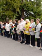 Участие в торжественном митинге "Память сильнее времени" в аг.Липляны.