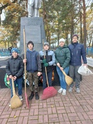 15.10.2022 Трудовая акция "Молодёжь за чистоту родного края" в рамках районного субботника