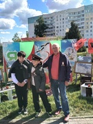 Выставка экспозиции трагедии в селе Кобылево музея боевой и трудовой славы в г. Речица