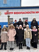 Посещение Центра безопасности МЧС в г.Борисов и Кургана Славы. 14.01.2025