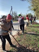 Участие в акции "Чистая улица"