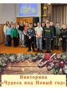 Викторина "Чудеса на Новый год". Шестой школьный день 14.12.2024