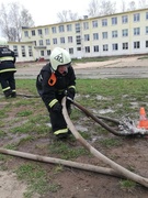 Районный слет юных спасателей - пожарных