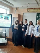 Классный час "Мы помним", 9Б класс