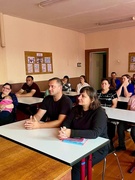 Общешкольное родительское собрание. «Семья и школа: диалог ради будущего. Основные направления работы в новом учебном году», с участием представителей Житковичского РОВД