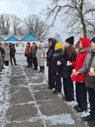 Митинг, посвященный освобождению Калинковичского района от немецко-фашистских захватчиков