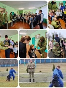 Занятия пограничников погранзаставы "Засинцы" с учащимися