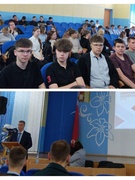 Профориентационную встреча с представителями завода МАЗ