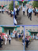 Линейка, посвященная началу учебного года