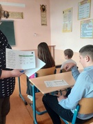 05.02.2025 с учащимися школы была  проведена профориентационная работа  представителями из санитарно- эпидемиологической службы.