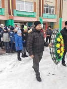 Митинг, посвященный 79-й годовщине освобождения Буда-Кошелевского района от немецко-фашистских захватчиков