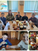 21 апреля с учащимися 5 класса классным руководителем Альховик Н. Н. проведено внеклассное мероприятие "Вялікі Дзень", на котором ознакомила учащихся с традициями и обычаями праздника "Светлое Христово Воскресение"