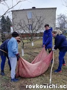 Трудовой десант "Школьный двор своими руками" Субботний день