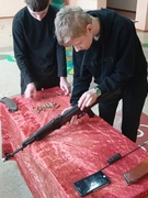 Занятие  по огневой подготовке для учащихся 9-11 классов. Шестой школьный день 14.02.2026