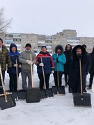 Акция "Уберём снег вместе"