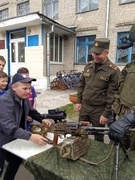 Встреча школьников с военнослужащими