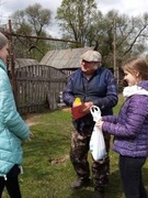 "Кветкі Вялікай Перамогі" віншаванне вязняў в.Кашэвіч