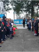 Участие в митинге "Никто не забыт, ничто не забыто!"
