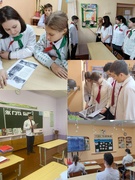 Участие в атриотической акции "Я за тебя сердцем, Беларусь!"