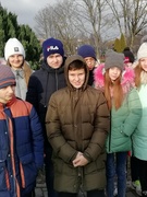 Шестой школьный день.15 февраля 2020 г. Экскурсия в г. Волковыск. Участие в митинге, посвящённом воинам-интернационалистам
