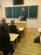 Встреча с представителем Копыльского РОЧС
