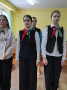 Традиционная торжественная линейка, посвящённая Дню памяти юного героя-антифашиста