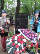 Открытие памятника герою Лавского боя Качановскому Владимиру