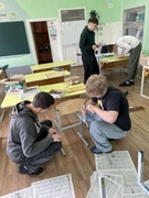Работа школьного трудового лагеря