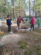 Благоустройство воинских захоронений, памятных мест