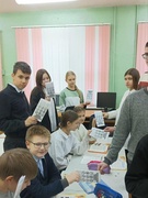 09.12.2024 - буклеты «О здоровом образе жизни» и вручили от  учащихся 9-х классов