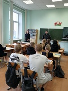 Профилактическая беседа с участковым инспектором ИДН