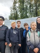 Мероприятия шестого школьного дня. 18.09.2021г.Технические площадки МЧС, ГАИ. Выставка военной техники и вооружения.