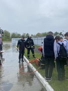 Профориентационная экскурсия в пожарную аварийно-спасательную часть города Петрикова