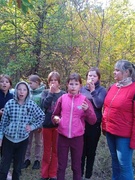 Поход родному посёлку "Вместе весело шагать