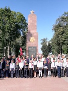 Митинг -реквием, посвящённый Дню памяти Скидельских комсомольцев-подпольщиков.