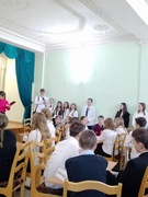 Участие в интеллектуальной игре "Брейн-ринг"  "За безопасность  " в ГУО "Уваровичский центр детского творчества"