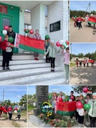12.05 ГУО «Макаричская базовая школа» в едином забеге под флагом страны"