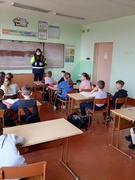 Встреча с инспектором ГАИ Дайнеко А.Ф.