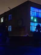 Новогоднее оформление витражей - 2021