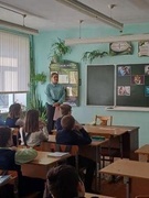 Профилактическая беседа "Бьёт-значит убьёт" с учащимися 5 "А" класса.